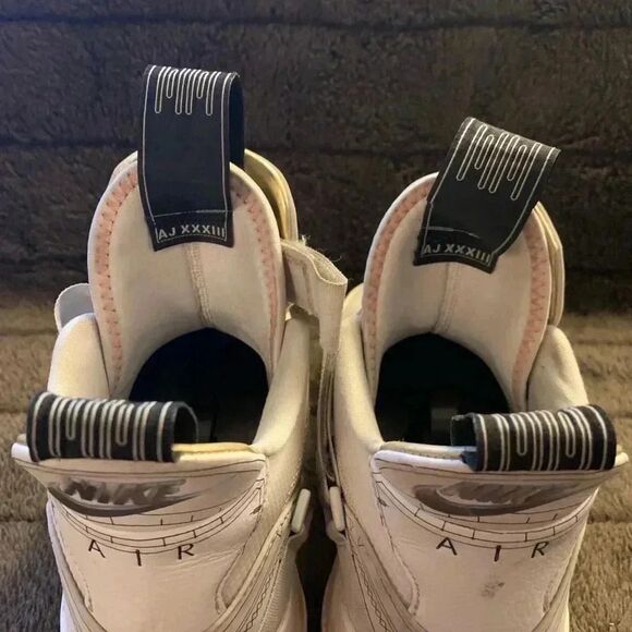 Air Jordan 33 XXXIII Vast Grey Cone Sail - Picture 4 of 6